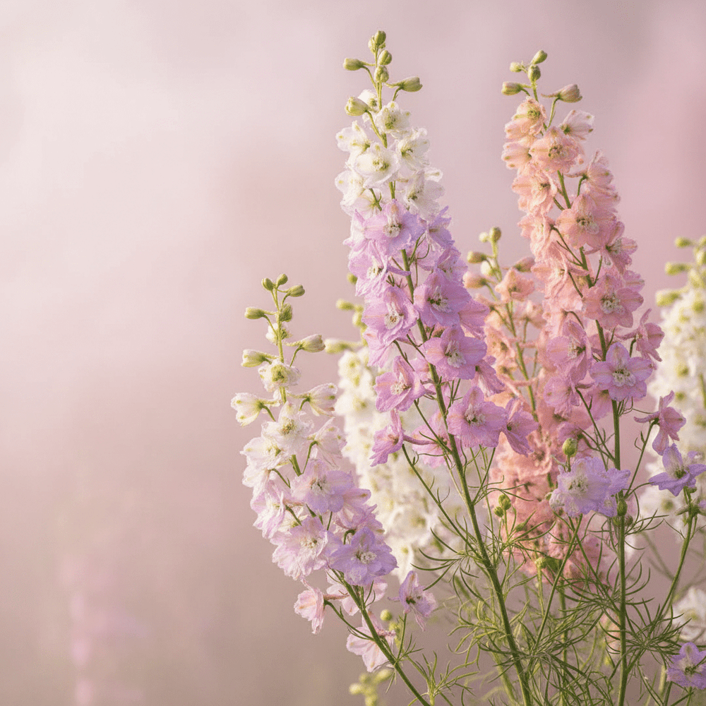 July's Birthstone & Birth Flower: Ruby and Larkspur - Llandere Jewelry