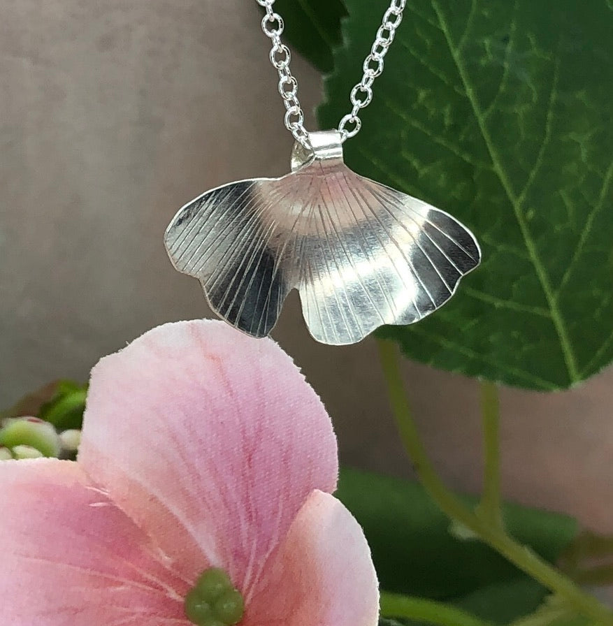Mermaid Tail Pendant Necklace handmade