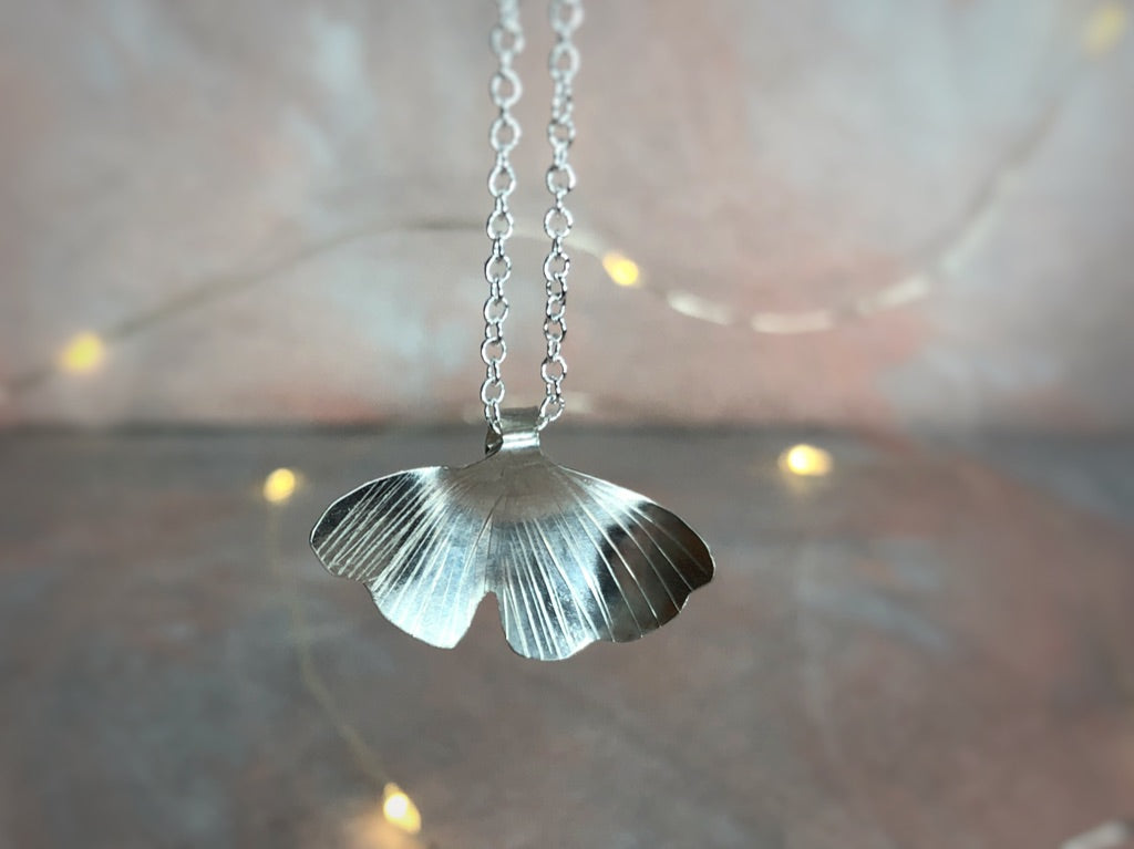 Mermaid Tail Pendant Necklace handmade