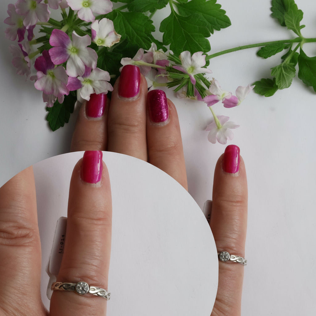 Cubic zirconia braided sterling silver ring