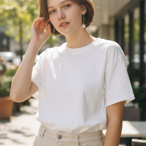 Dandelion earrings with jasper beads