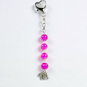 Cat Purse Charm & Zipper Pull - Handcrafted Accessory - Llandere Jewelry