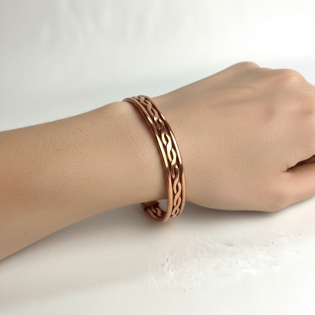 Copper Bracelet 7 Inch - Llandere Jewelry