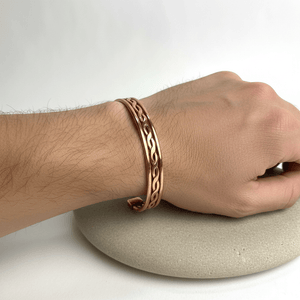 Copper Bracelet 7 Inch - Llandere Jewelry