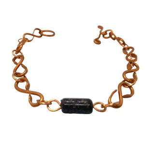 Copper Infinity Bracelet | Handmade | Llandere Jewelry - Llandere Jewelry