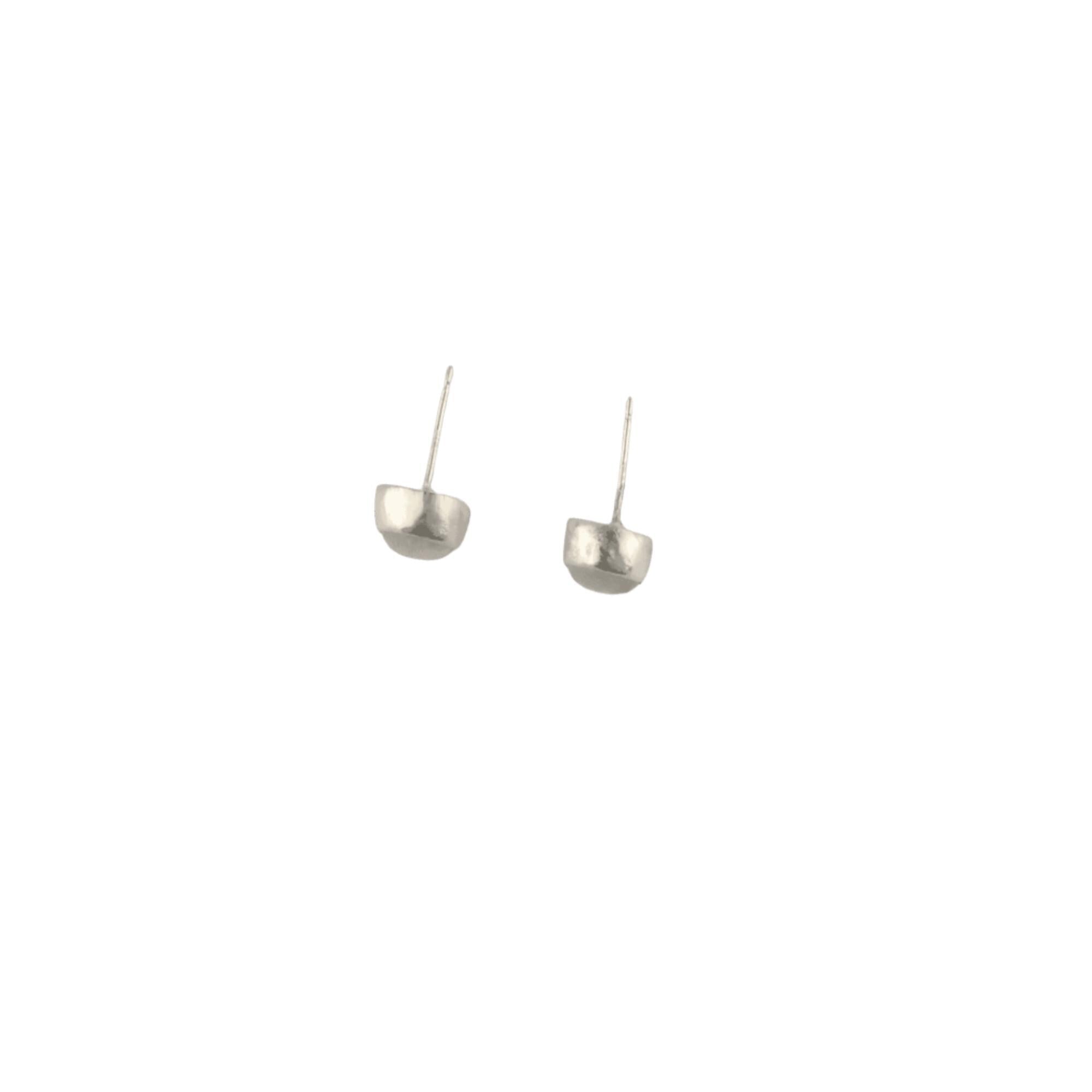 Moonstone Earrings in Sterling Silver - Llandere Jewelry