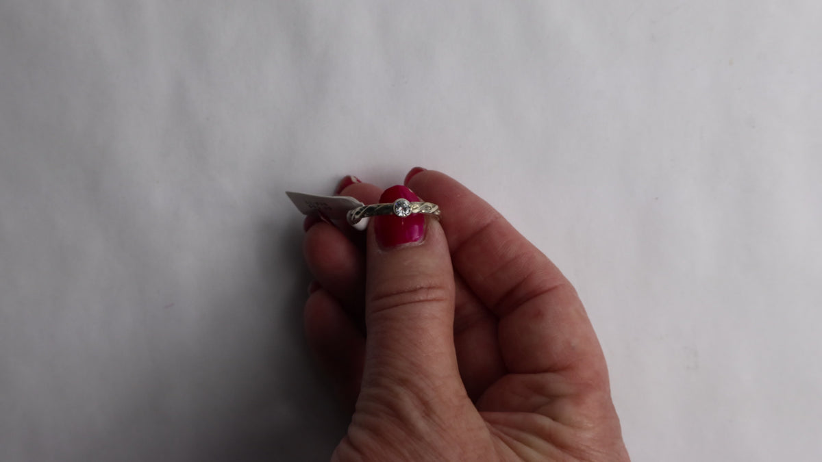 Braided zirconia ring 