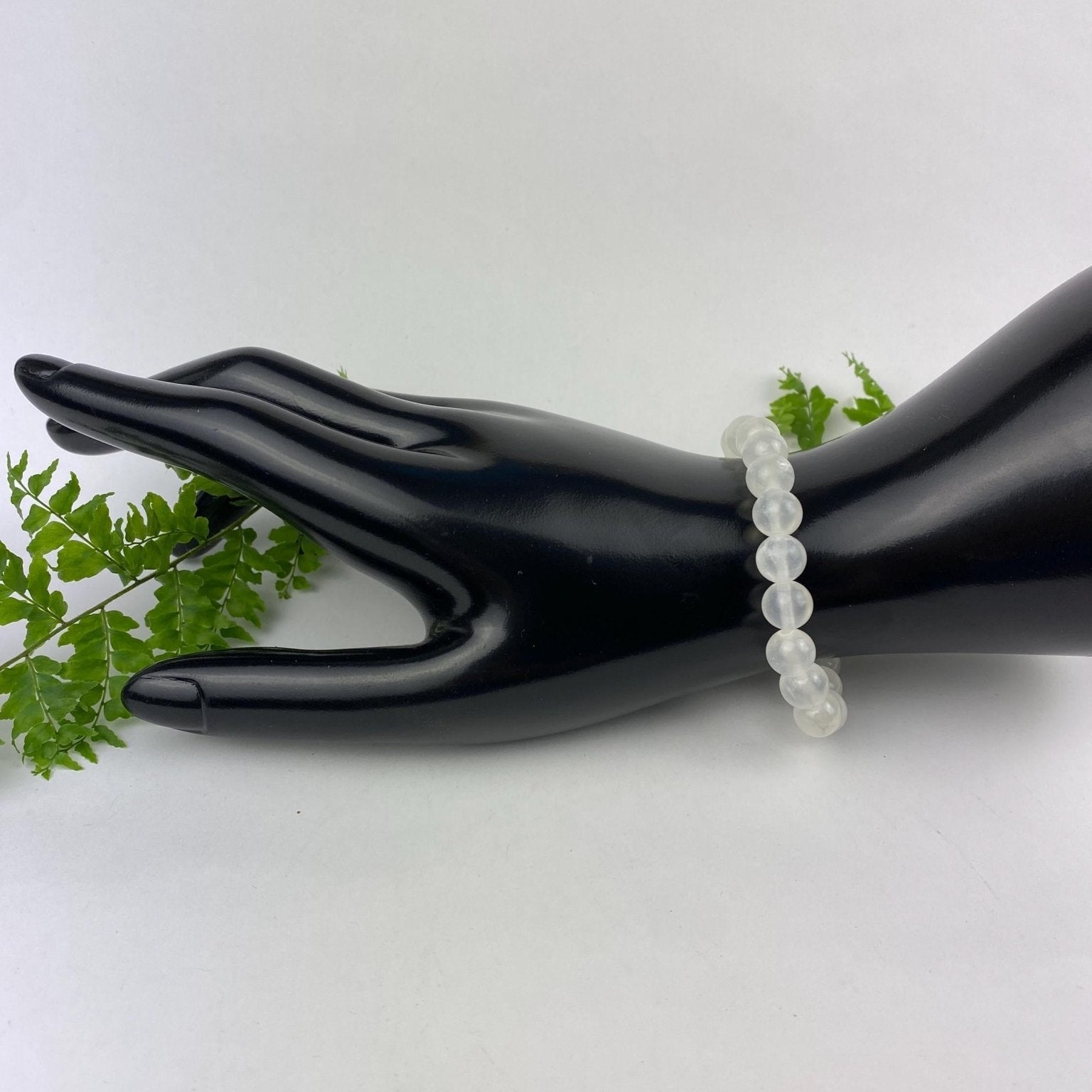 Selenite Beaded Bracelet - Light and Tranquil| Handmade | Llandere Jewelry - Llandere Jewelry