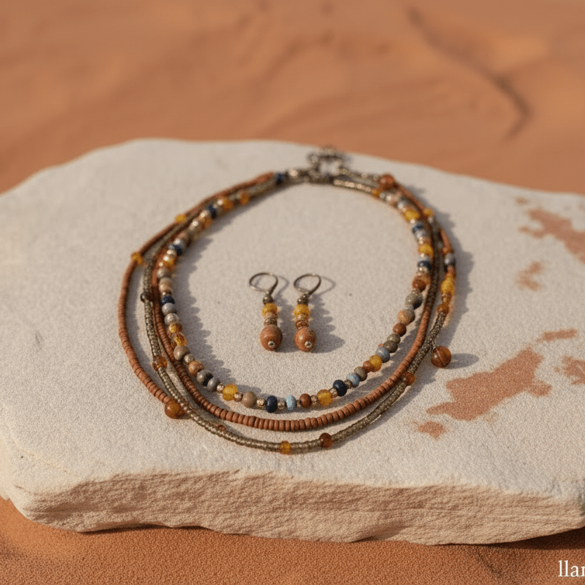 Southwestern Jewelry Set: A Desert Beauty - Llandere Jewelry