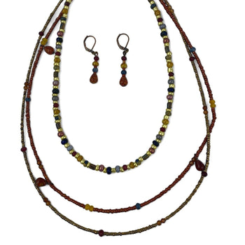 Southwestern Jewelry Set: A Desert Beauty| Handmade | Llandere Jewelry - Llandere Jewelry