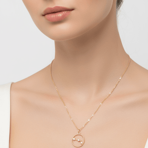 Scorpio pendant necklace in sterling silver / Llandere Jewelry