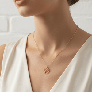 Scorpio pendant necklace in sterling silver / Llandere Jewelry