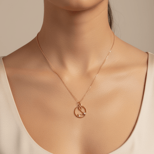 Pisces pendant necklace in sterling silver / Llandere Jewelry